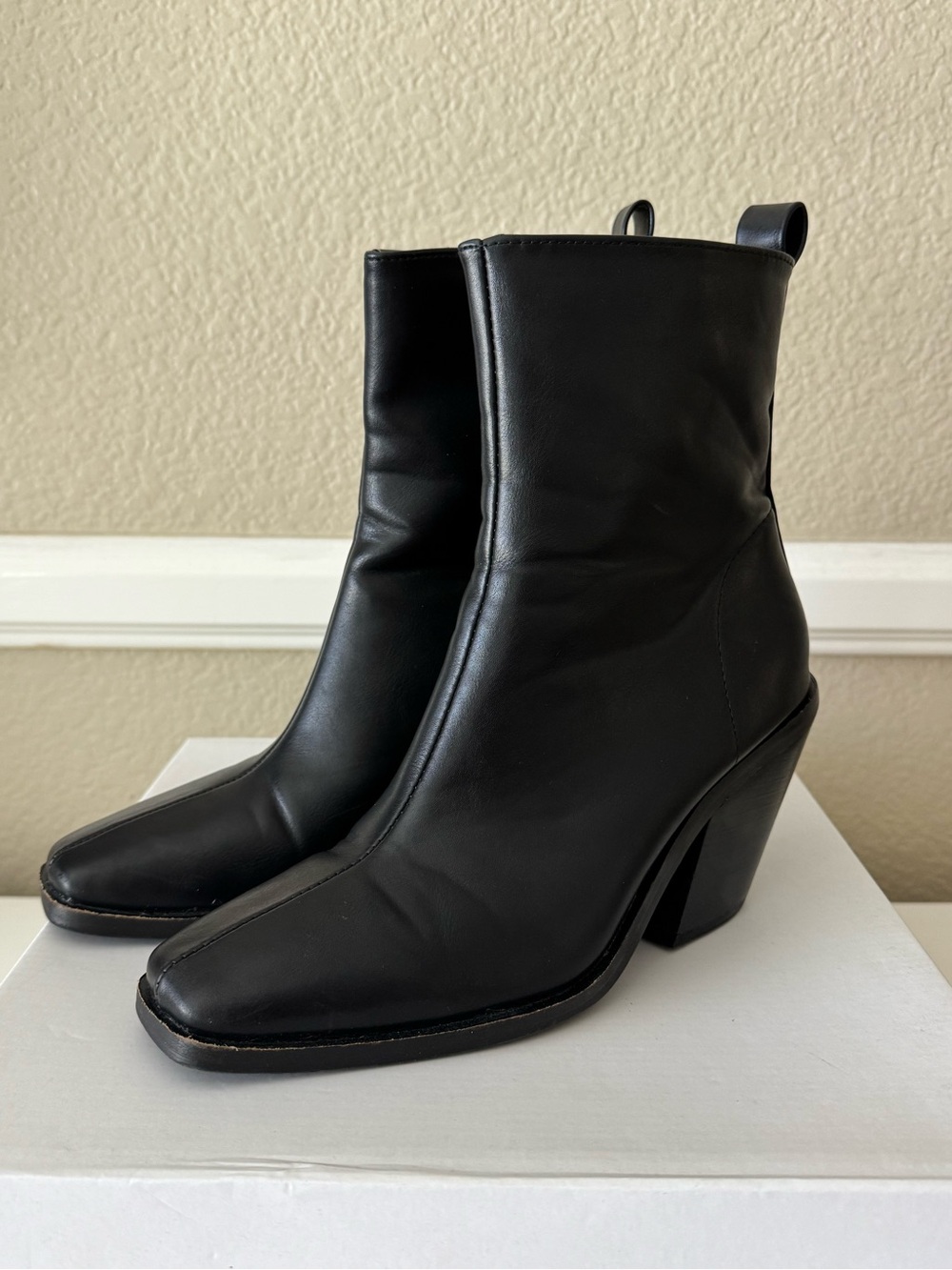Black Heeled Boots